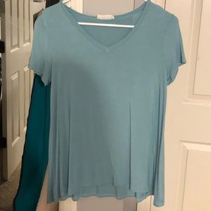 Aqua V-Neck Piko